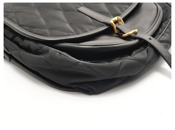 Borsa a Spalla Prada Corsaire Nero - vista 5