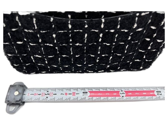 Borsa a Spalla Chanel Mini Matelassé Nero - vista 4