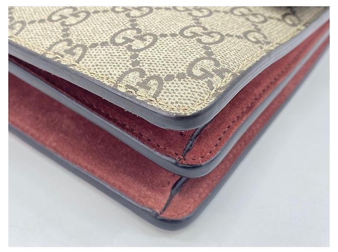 Borsa a tracolla Gucci GG Blooms Dionysus Beige - vista 6