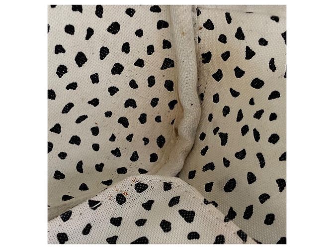 Borsa Tote Louis Vuitton x Yayoi Kusama Neverfull MM Bianco Monogramma - vista 12