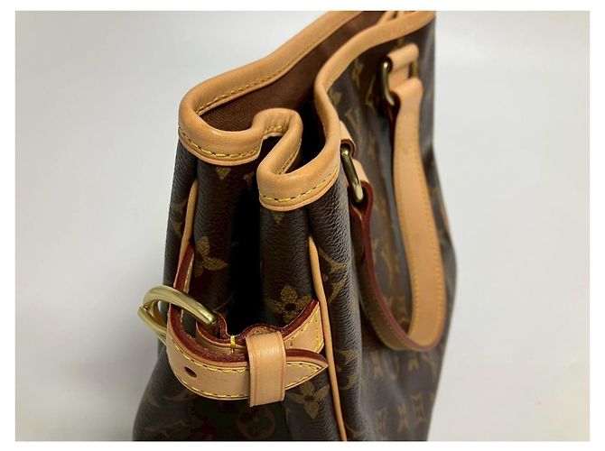 Sac Louis Vuitton Batignolles Marron Monogramme - vue 4