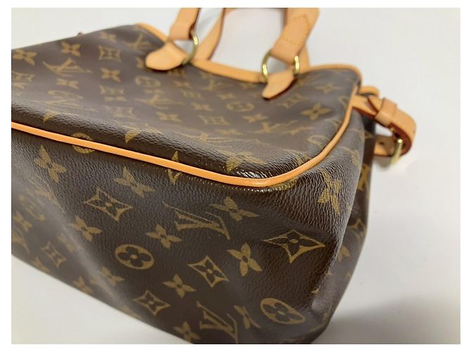 Sac Louis Vuitton Batignolles Marron Monogramme - vue 7