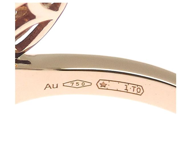 Bulgari Bvlgari Diva Dream Diamant-Perlmutt-Ring Pink Weiß - Ansicht 6