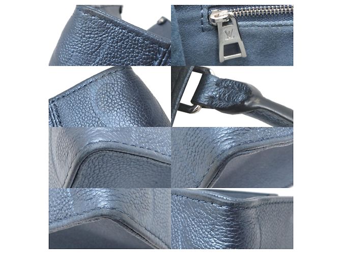 Borsa Louis Vuitton OnTheGo PM Blu - vista 10