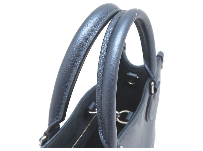 Borsa Louis Vuitton OnTheGo PM Blu - vista 5