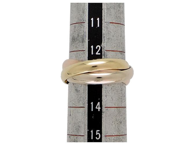 Cartier Trinity Ring in Dreifarben Silber Pink Golden - Ansicht 6