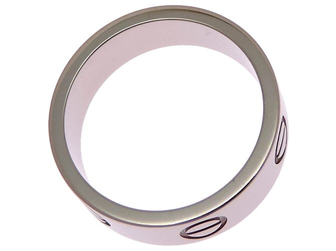 Anello Love Band di Cartier in oro bianco 18K - vista 3