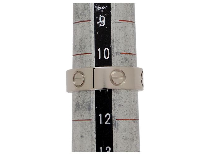 Anello Love Band di Cartier in oro bianco 18K - vista 6