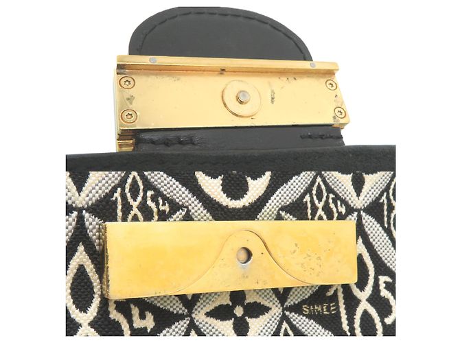 Borsa a tracolla da donna Louis Vuitton SINCE1854 Dauphine MM Nero - vista 9
