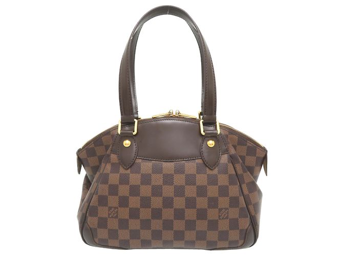 Borsa Louis Vuitton Verona PM Marrone - vista 2