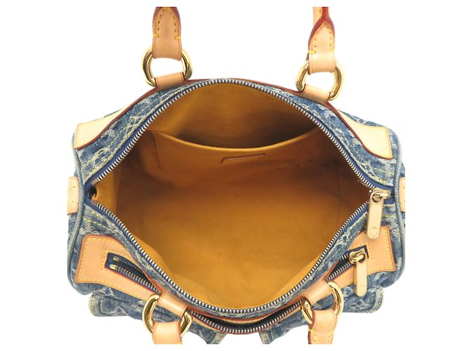 Borsa Louis Vuitton Neo Speedy Blu - vista 6