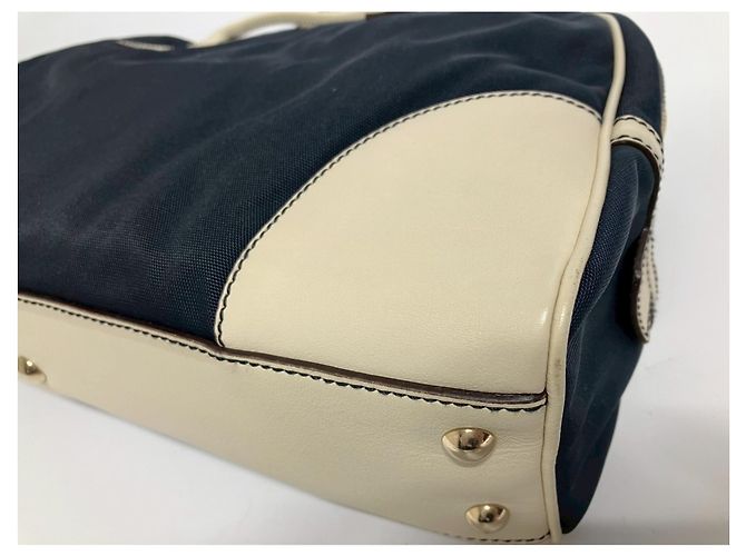 Borsa in nylon blu navy Gucci - vista 11