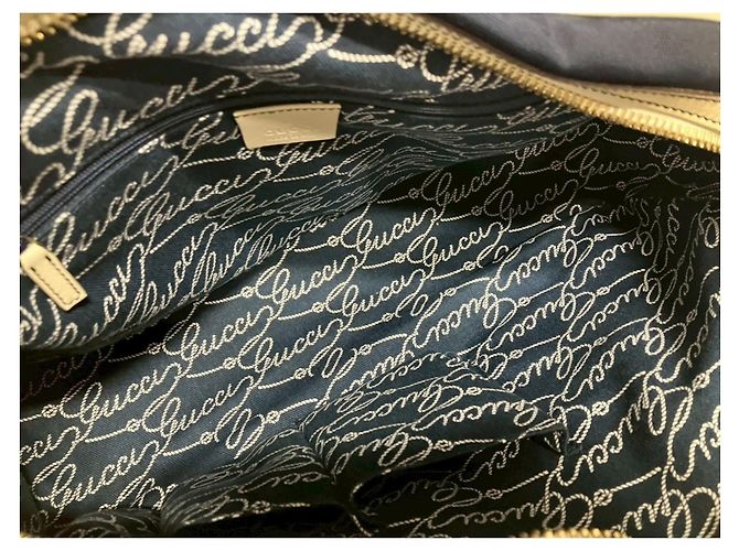 Borsa in nylon blu navy Gucci - vista 12