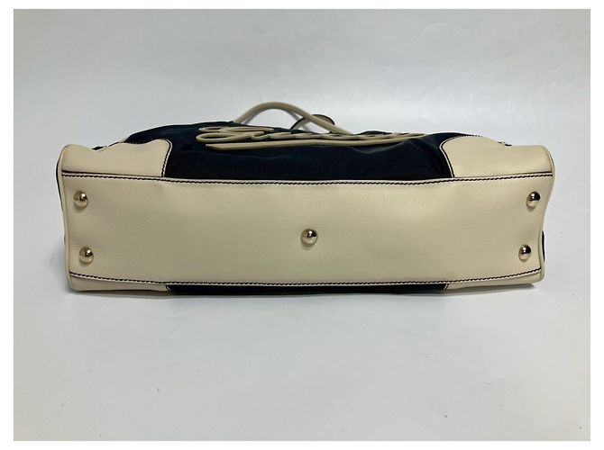 Borsa in nylon blu navy Gucci - vista 6