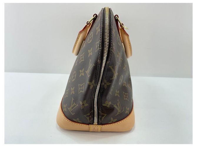 Borsa Louis Vuitton Alma Marrone - vista 5