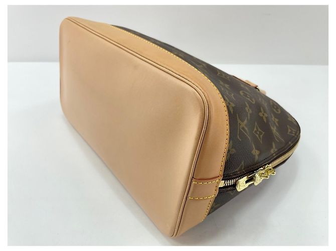 Borsa Louis Vuitton Alma Marrone - vista 8
