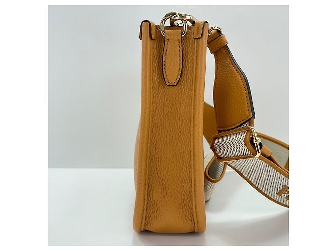 Borsa a tracolla morbida Prada Vitello Daino Marrone - vista 3