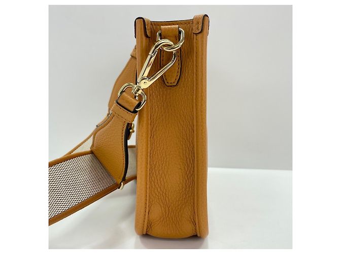 Borsa a tracolla morbida Prada Vitello Daino Marrone - vista 4