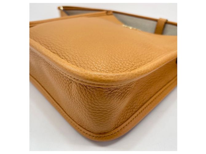 Borsa a tracolla morbida Prada Vitello Daino Marrone - vista 7