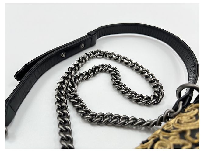Mini borsa a tracolla Boy di Chanel Nero - vista 10