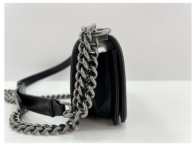 Mini borsa a tracolla Boy di Chanel Nero - vista 5