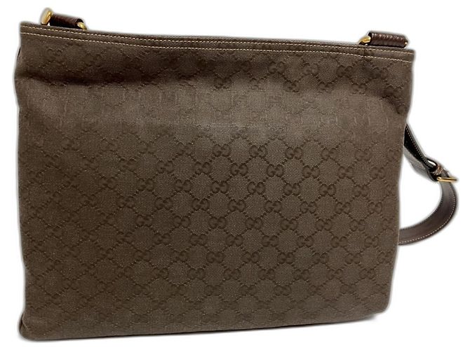 Borsa a tracolla Gucci marrone - vista 2