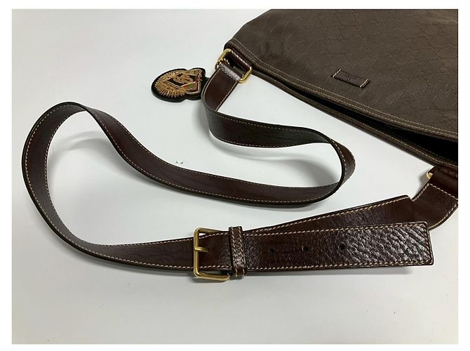 Borsa a tracolla Gucci marrone - vista 9