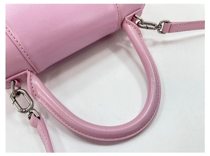Borsa Hourglass di Balenciaga in rosa - vista 10