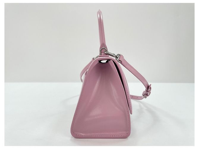 Borsa Hourglass di Balenciaga in rosa - vista 5