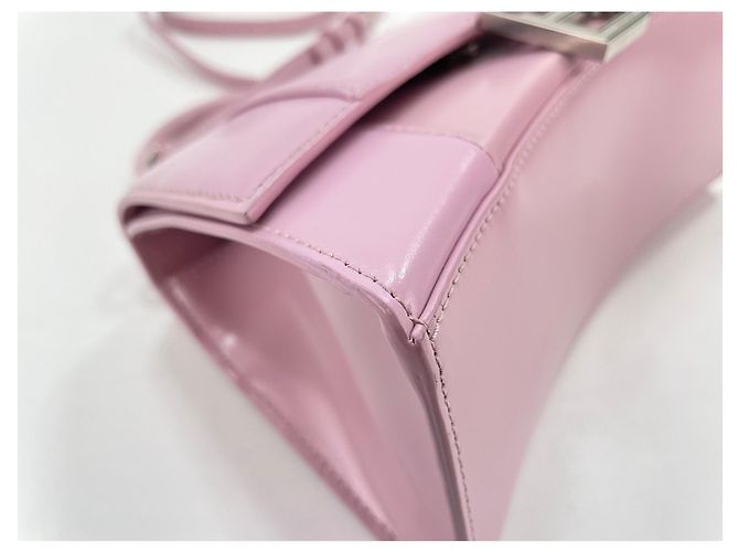 Borsa Hourglass di Balenciaga in rosa - vista 7