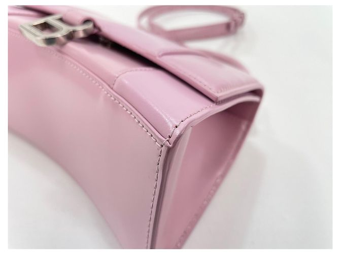 Borsa Hourglass di Balenciaga in rosa - vista 8