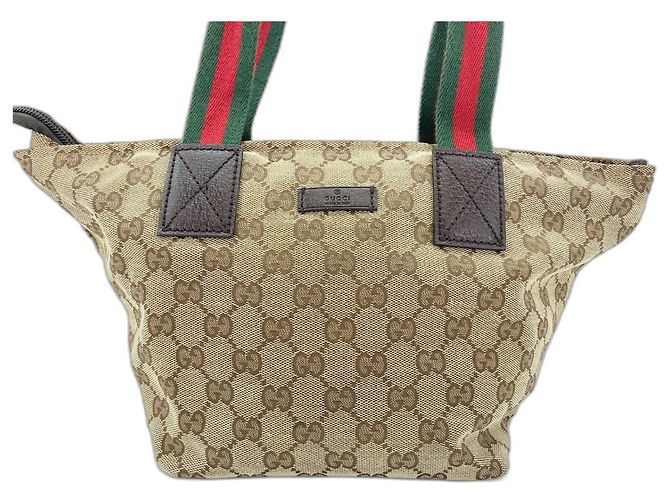 Borsa Gucci Sherry Line Beige - vista 2