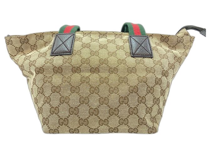 Borsa Gucci Sherry Line Beige - vista 3