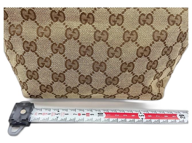 Borsa Gucci Sherry Line Beige - vista 4