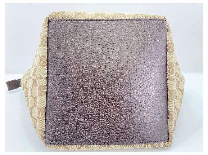 Borsa Gucci Sherry Line Beige - vista 7