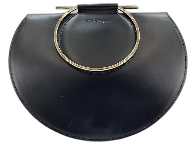 Borsa a tracolla 2-Way nera Salvatore Ferragamo Nero - vista 2
