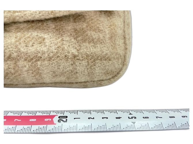 Borsa a secchiello Fendi Mamma Beige - vista 4