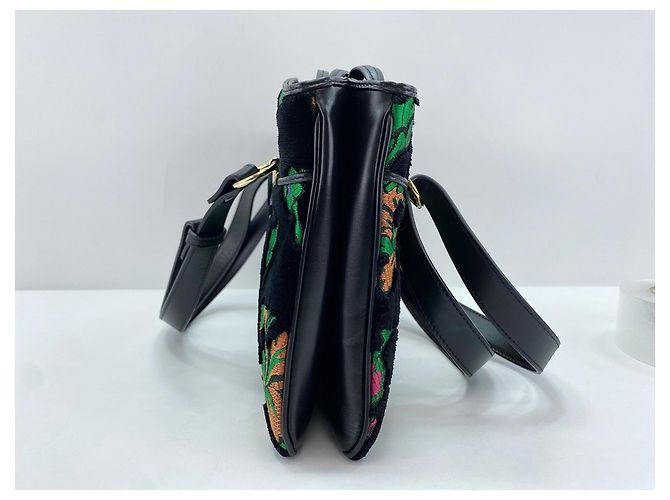 Borsa a Spalla Gucci Ally Nero - vista 5