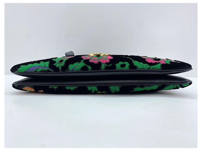 Borsa a Spalla Gucci Ally Nero - vista 6