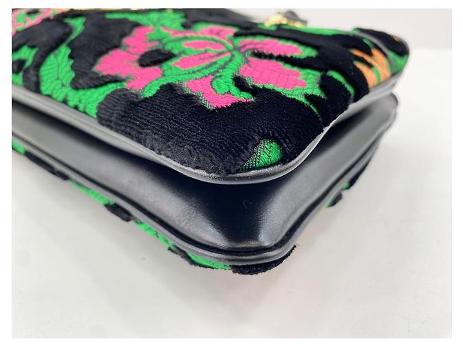 Borsa a Spalla Gucci Ally Nero - vista 7