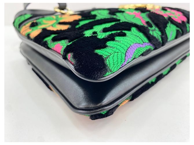 Borsa a Spalla Gucci Ally Nero - vista 8