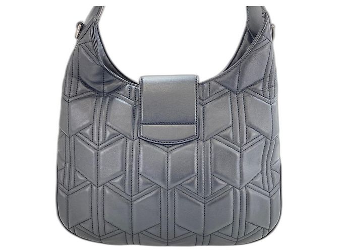 Borsa a tracolla Gucci Dionysus in pelle nera Nero - vista 3