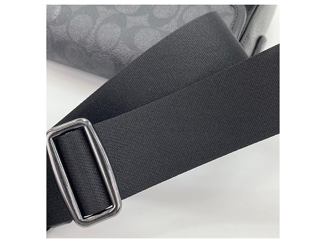 Borsa a tracolla con patta Coach Sullivan Nero - vista 8