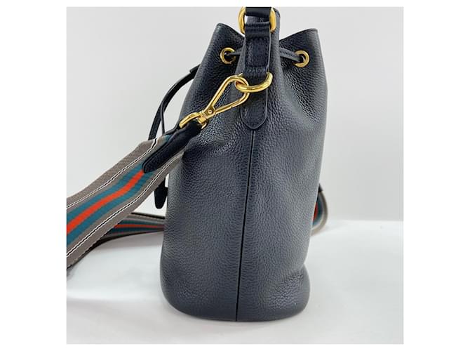 Borsa a 2 modi in pelle nera Prada Nero - vista 5