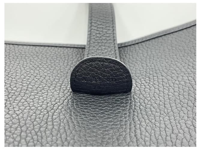Hermès Borsa a tracolla Hermes Evelyne 3 Nero - vista 11