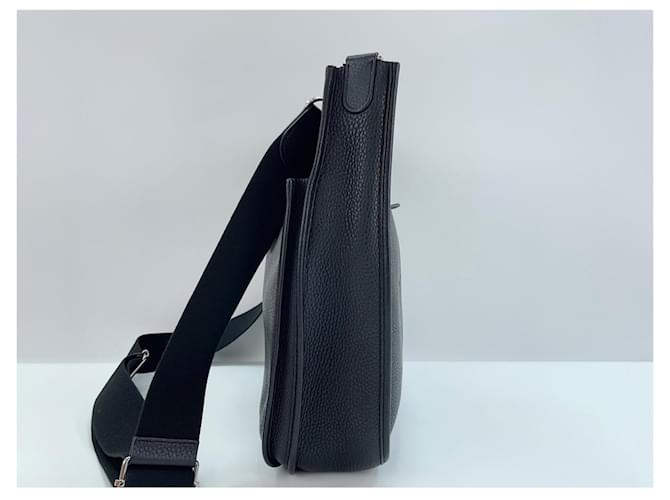 Hermès Borsa a tracolla Hermes Evelyne 3 Nero - vista 4