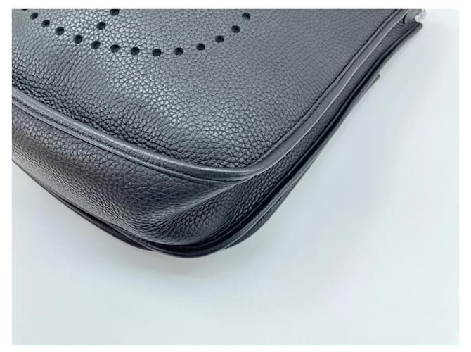 Hermès Borsa a tracolla Hermes Evelyne 3 Nero - vista 6