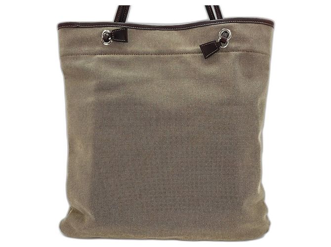 Prada Canvas Tote Bag in Braun - Ansicht 3
