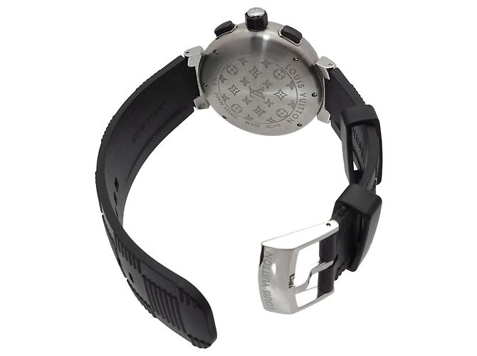 Relógio Louis Vuitton Tambour Black Quartz - vista 5