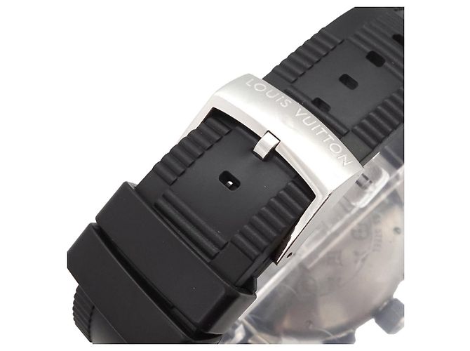 Relógio Louis Vuitton Tambour Black Quartz - vista 7
